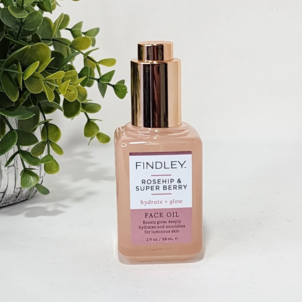Findley Rosehip & Super Berry Face Oil Serum Hydrate & Glow with Retinol 2 fl oz
